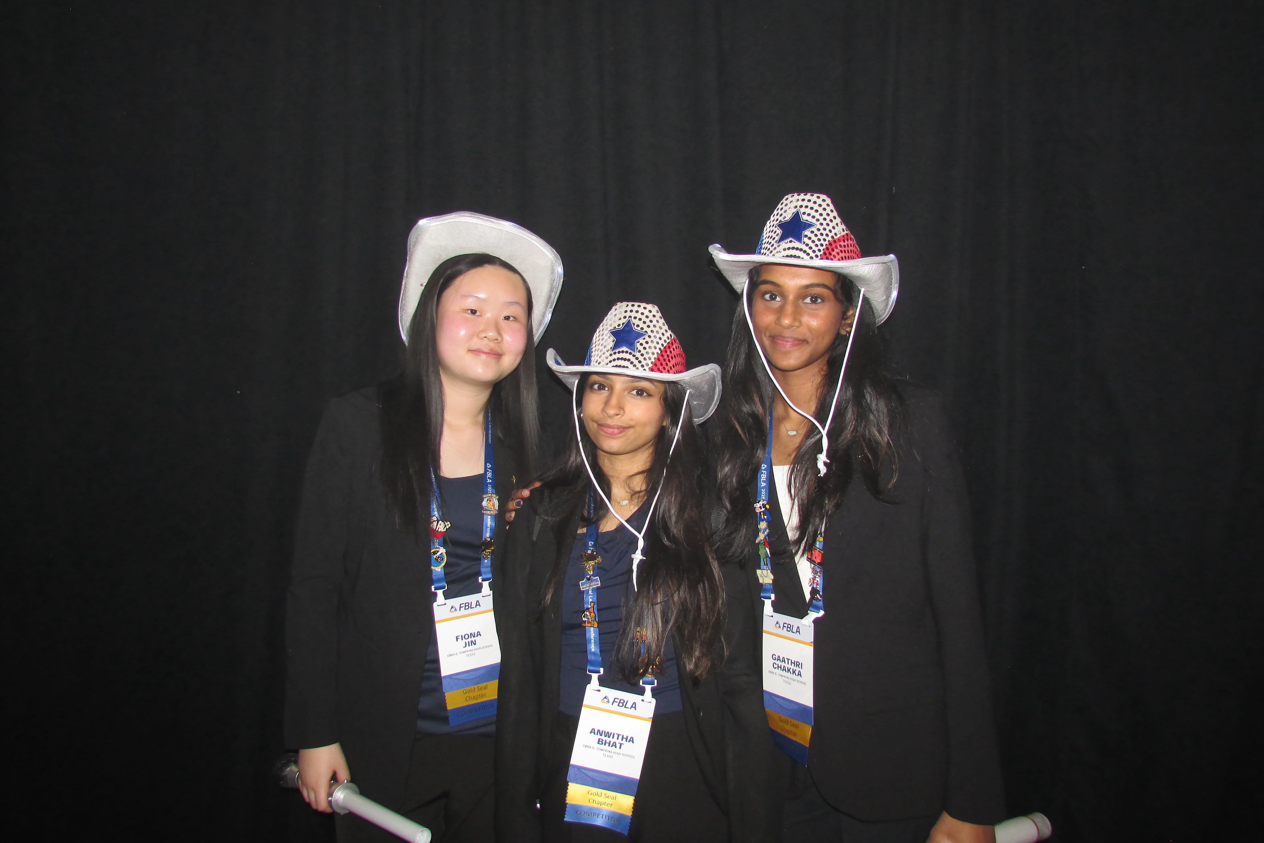 With teammates at the FBLA National Conference