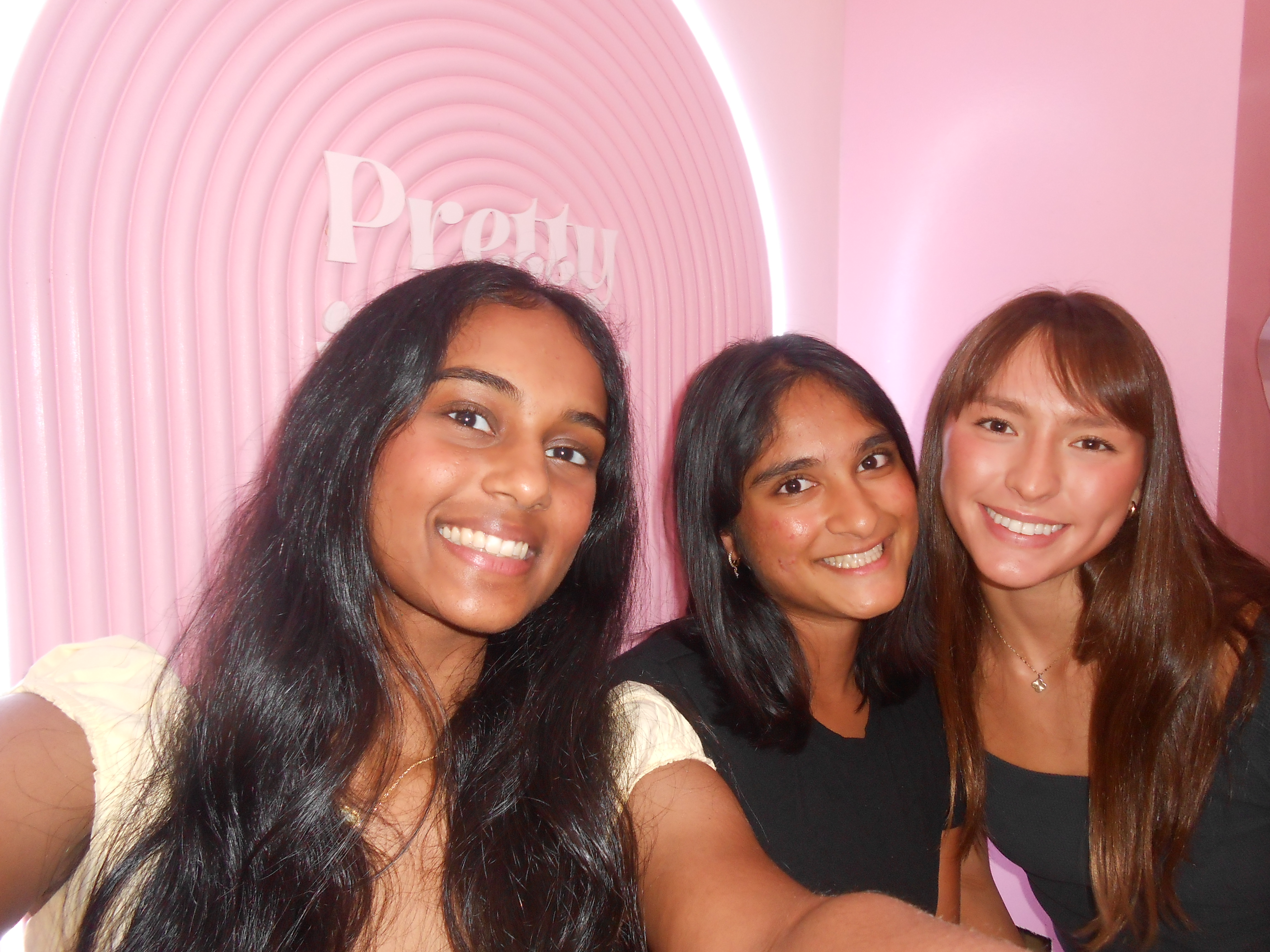 Selfie with friends