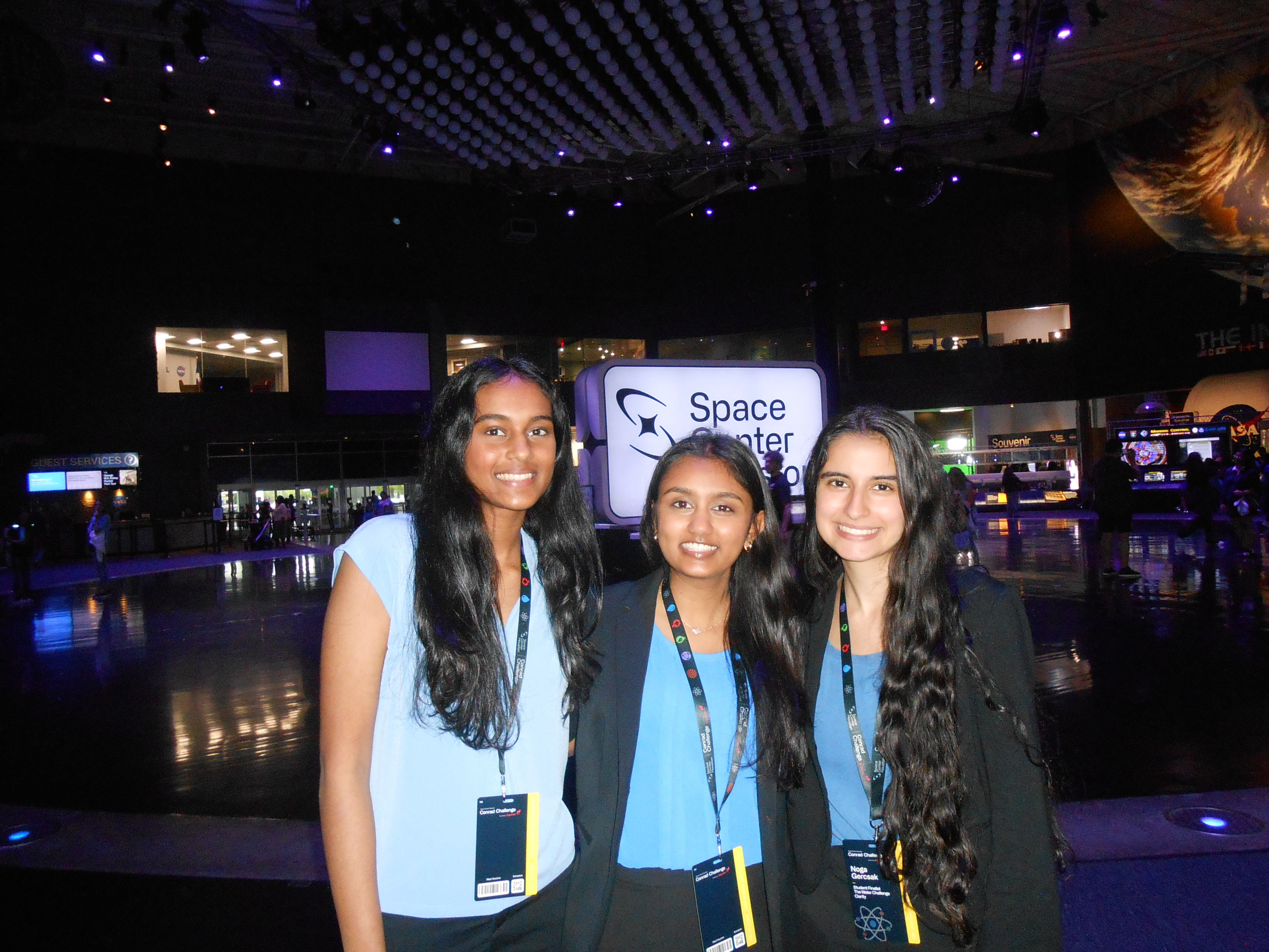 Team at Space Center Houston for the Conrad Challenge